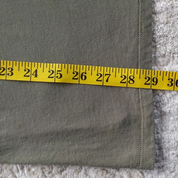 Michael Michael Kors Lace Up Grommet Open Sleeve Modal Top OX Green - Picture 16 of 16